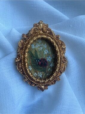 Ladybug Meadow – Mini Original Acrylic Magnet
